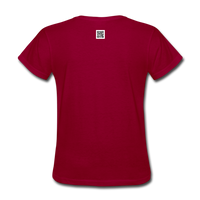 Protect the Earth (Women's T-Shirt) - dark red