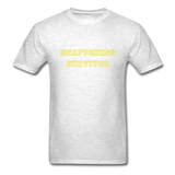 Snappening Survivor (Men's T-Shirt) - light heather grey