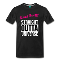 Straight Outta Universe (Men's Premium T-Shirt) - black