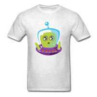 Cute Alien (Men's T-Shirt) - light heather grey