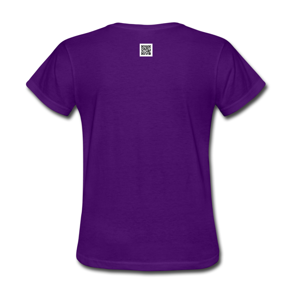 Protect the Earth (Women's T-Shirt) - purple