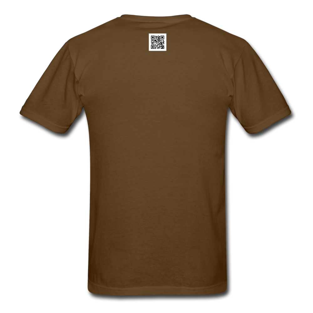 Protect the Earth (Men's T-Shirt) - brown