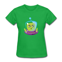 Cute Alien (Women's T-Shirt) - bright green