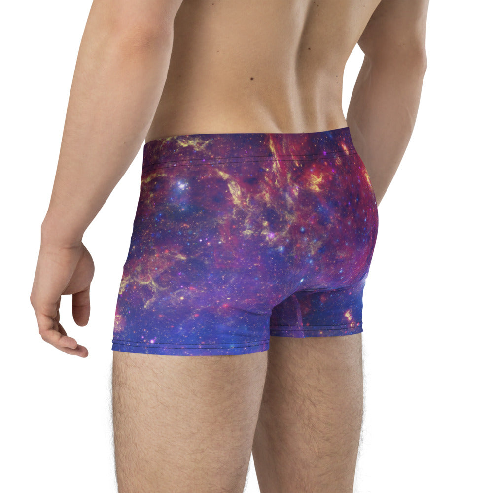 Milky Way Center - 3 Views (Men's Boxer Briefs)