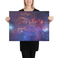 Milky Way Center - 3 Views (Canvas)