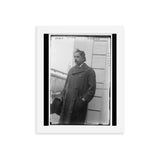 Einstein Aboard a Ship (Poster - Photo Paper Framed)