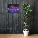 Milky Way Center - 3 Views (Poster - Photo Paper Framed)