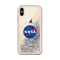 NASA Logo (Liquid Glitter iPhone Case)