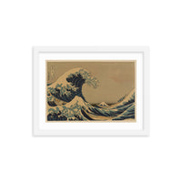 Great Wave Kanagawa (Poster - Matte Framed)