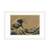 Great Wave Kanagawa (Poster - Matte Framed)