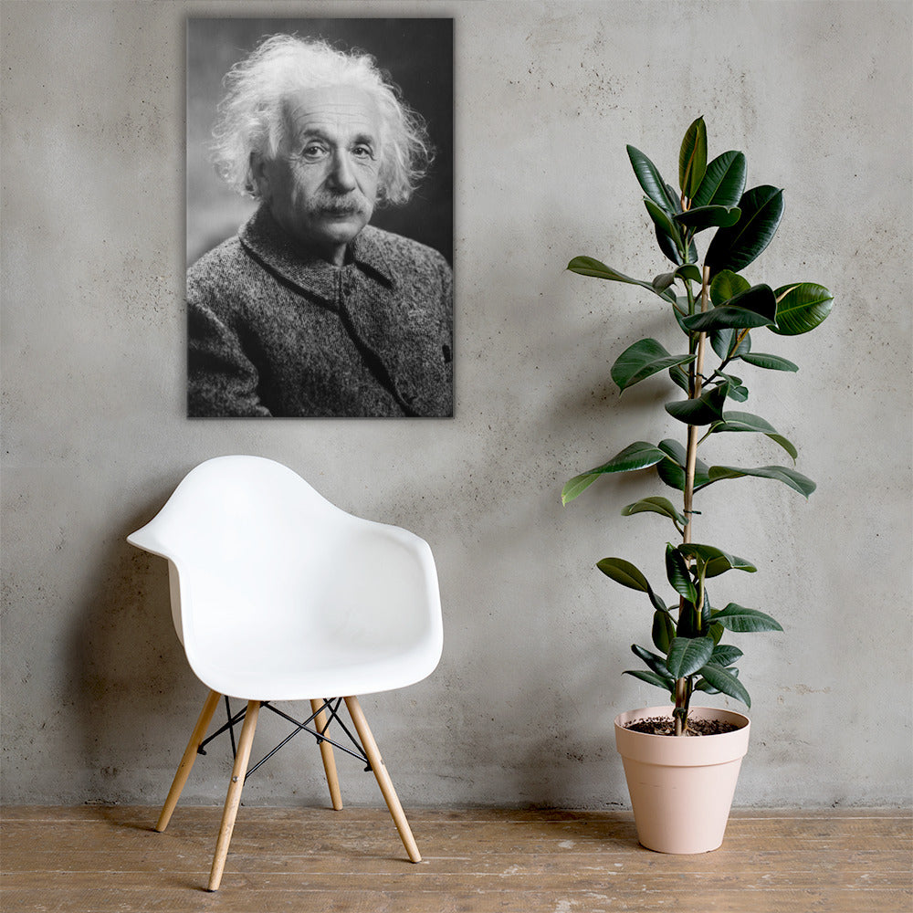 Einstein Portrait (Canvas)