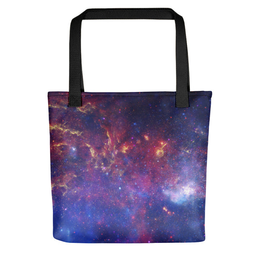 Milky Way Center - 3 Views (Tote Bag)