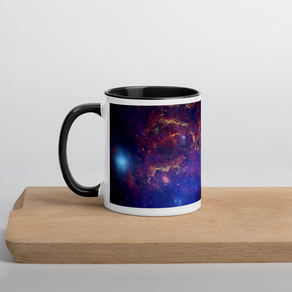 Milky Way Center - 3 Views (Mug with Color Inside)