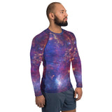 Milky Way Center - 3 Views (Men's Rash Guard)