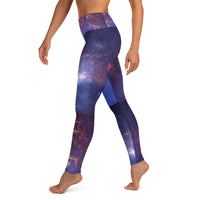 Milky Way Center - 3 Views (Yoga Leggings)