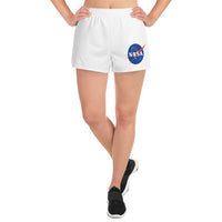 NASA Logo (Women's Athletic Short Shorts)