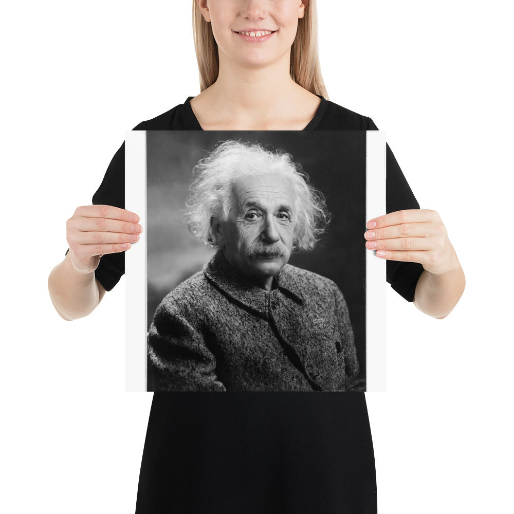 Einstein Portrait (Poster - Photo Paper)