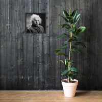 Einstein Portrait (Poster - Matte Framed)