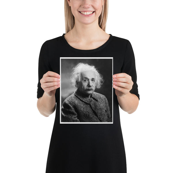 Einstein Portrait (Poster - Paper Matte)