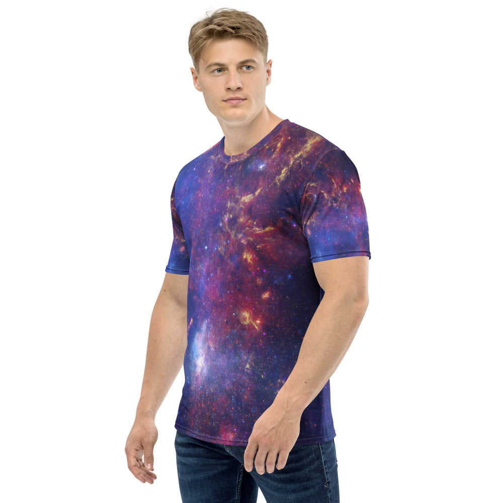 Milky Way Center - 3 Views (Men's T-shirt)