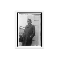Einstein Aboard a Ship (Poster - Photo Paper Framed)