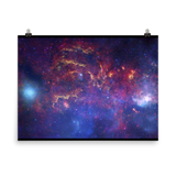 Milky Way Center - 3 Views (Poster - Paper Matte)