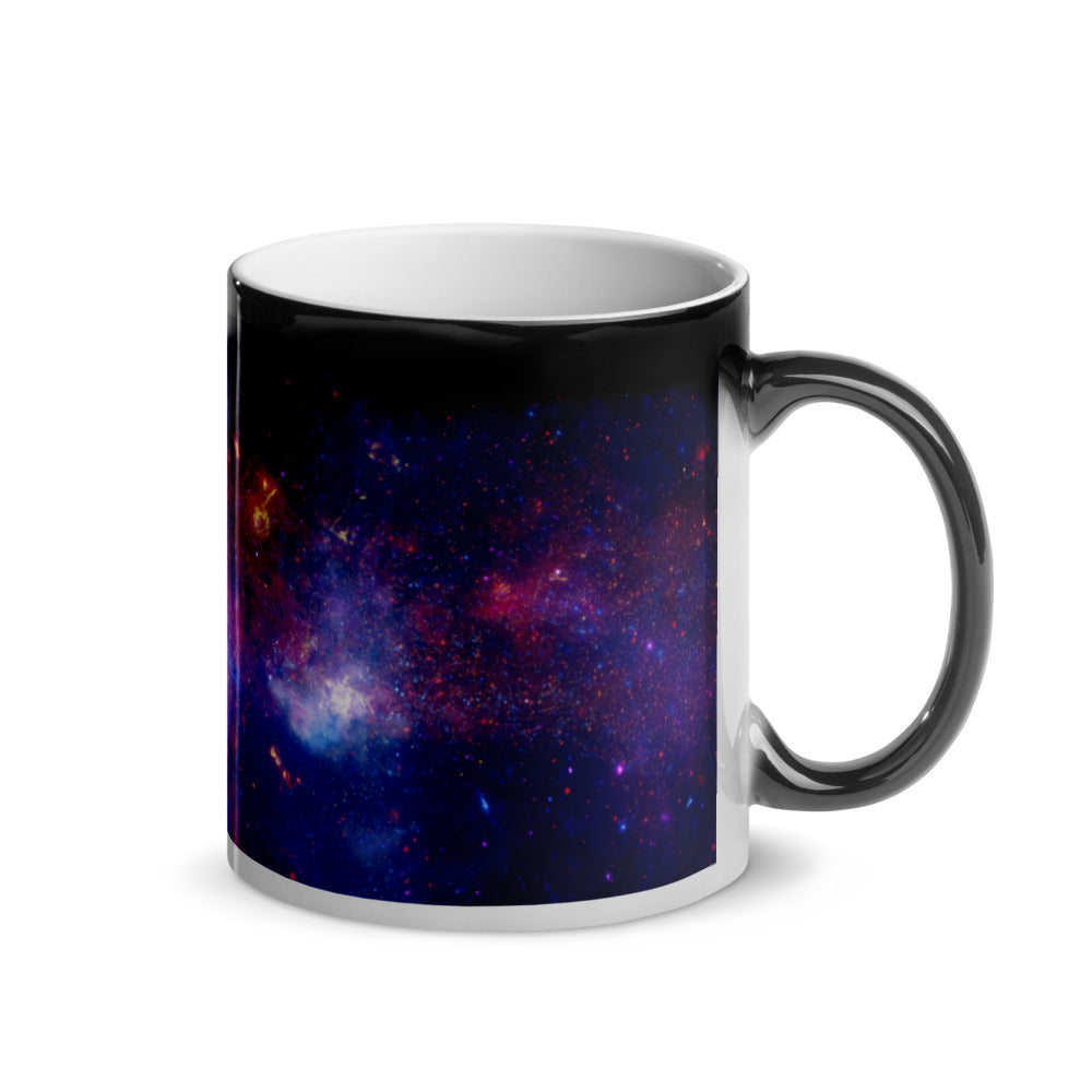 Milky Way Center - 3 Views (Glossy Magic Mug)