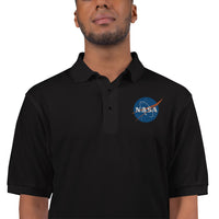 NASA Logo (Men's Premium Polo)