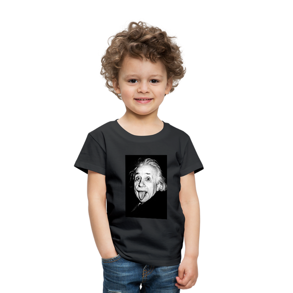Silly Einstein (Toddler Premium T-Shirt) - black