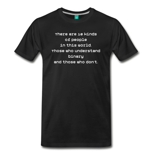 Binary People (Men's Premium T-Shirt) - black