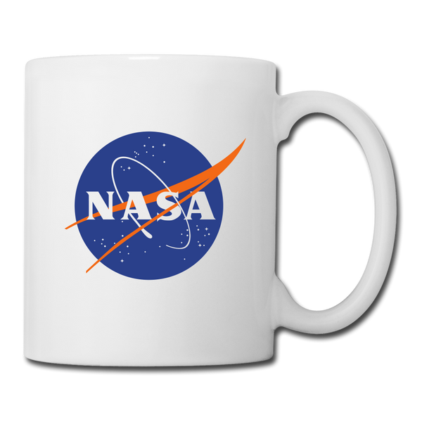 NASA Logo (Coffee/Tea Mug) - white