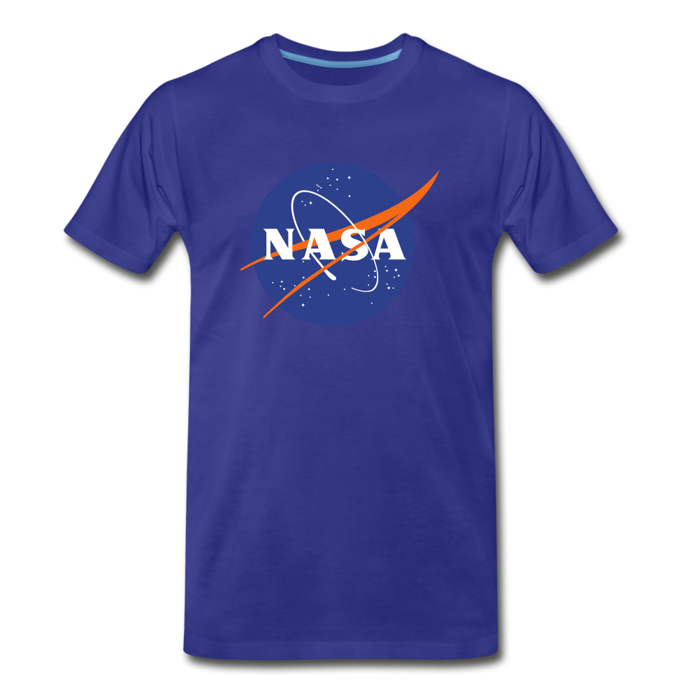 NASA Logo (Men's Premium T-Shirt) - royal blue