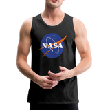 NASA Logo (Men’s Premium Tank) - black