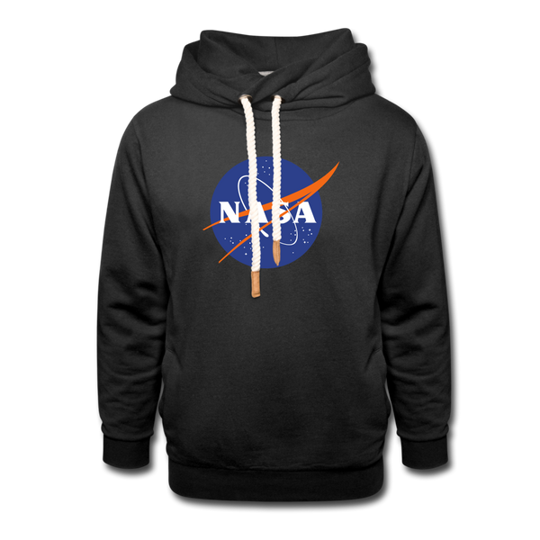 NASA Logo (Shawl Collar Hoodie) - black