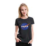 NASA Logo (Women’s Premium T-Shirt) - black