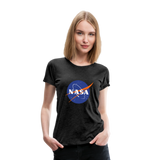 NASA Logo (Women’s Premium T-Shirt) - charcoal gray