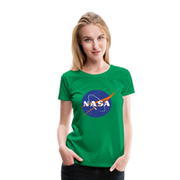 NASA Logo (Women’s Premium T-Shirt) - kelly green