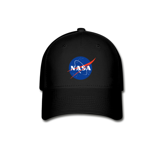 NASA Logo (Baseball Cap) - black
