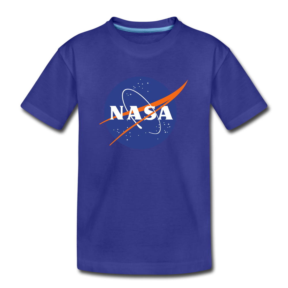 NASA Logo (Kids' Premium T-Shirt) - royal blue