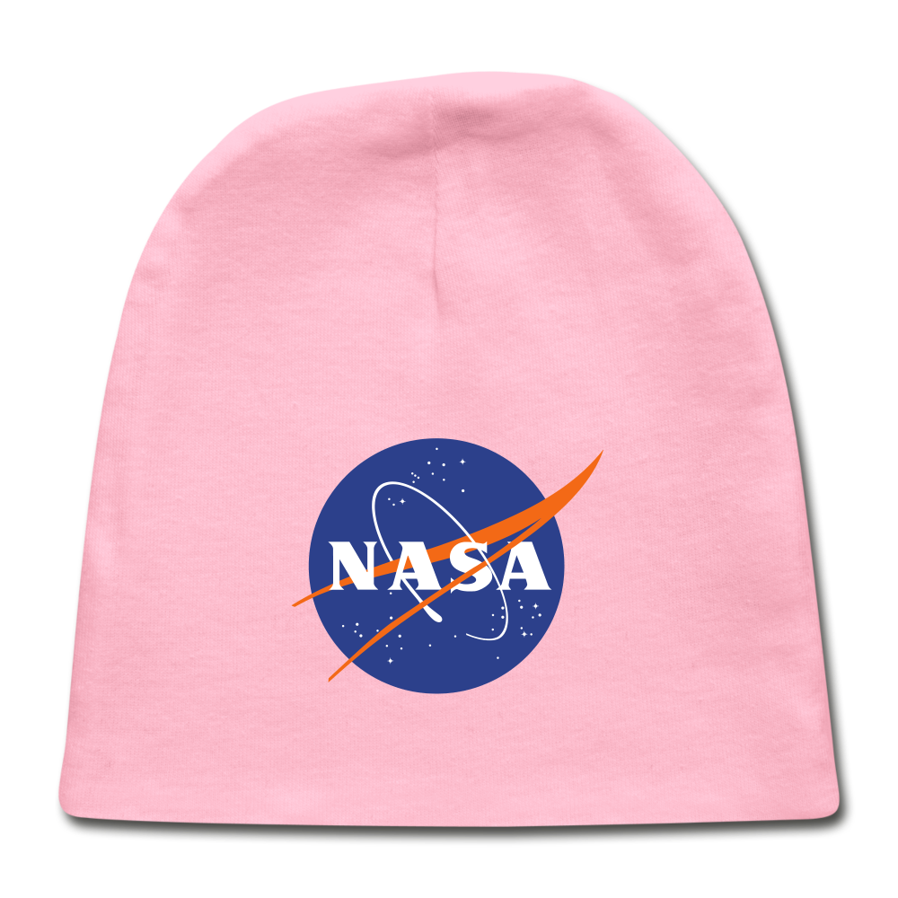 NASA Logo (Baby Cap) - light pink