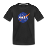 NASA Logo (Toddler Premium Organic T-Shirt) - black