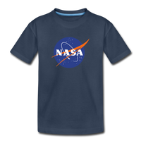 NASA Logo (Toddler Premium Organic T-Shirt) - navy