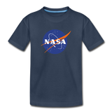 NASA Logo (Toddler Premium Organic T-Shirt) - navy