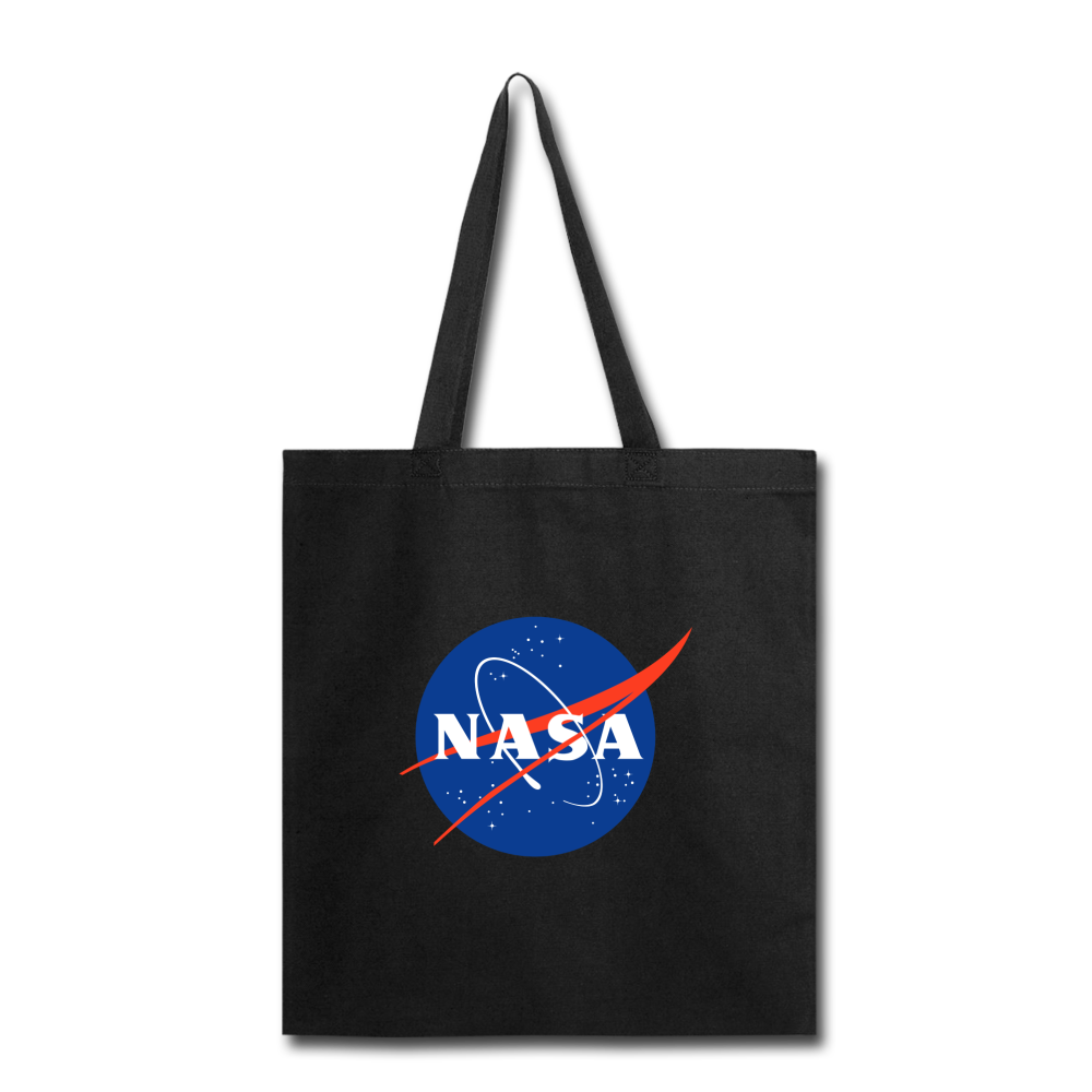 NASA Logo (Tote Bag) - black