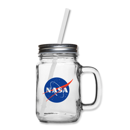 NASA Logo (Mason Jar) - clear