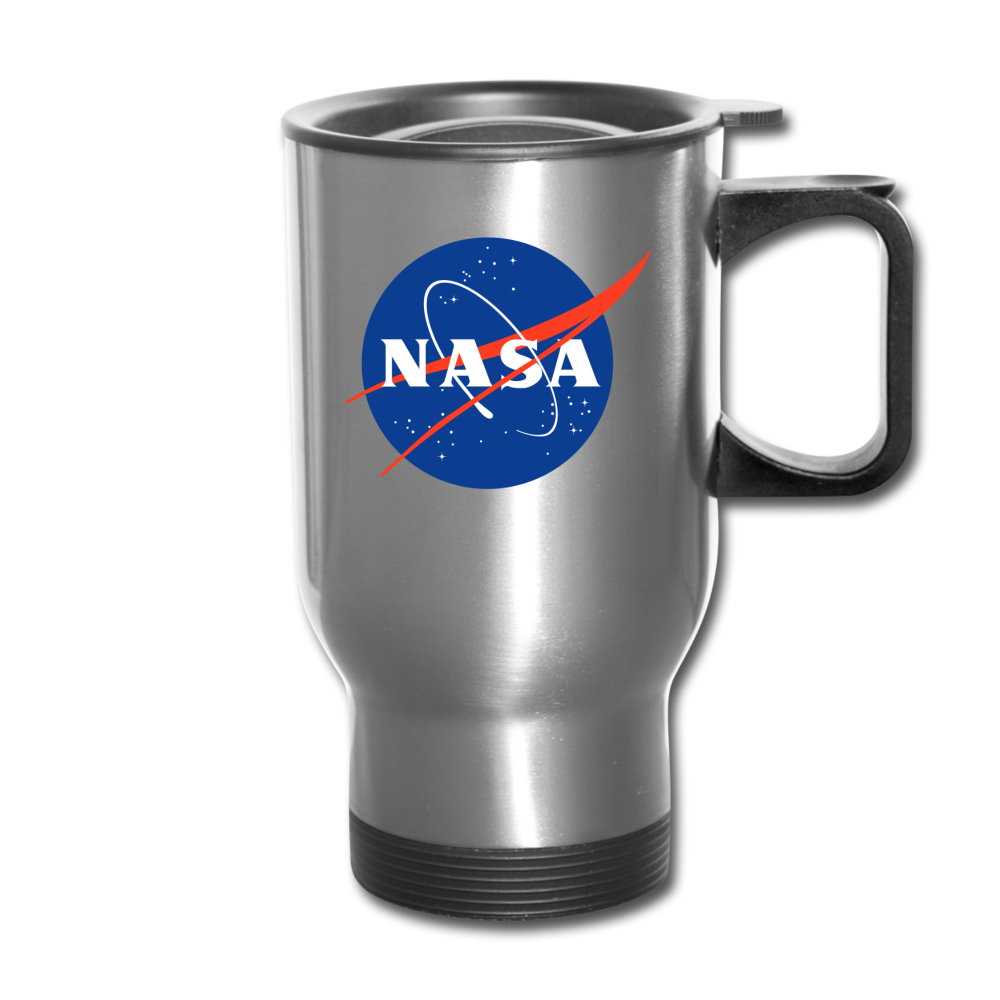 NASA Logo (Travel Mug) - silver