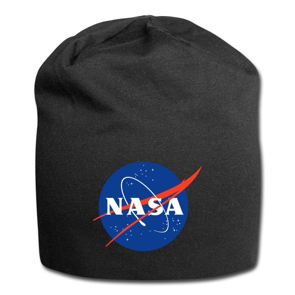 NASA Logo (Jersey Beanie) - black