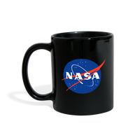 NASA Logo (Full Color Mug) - black