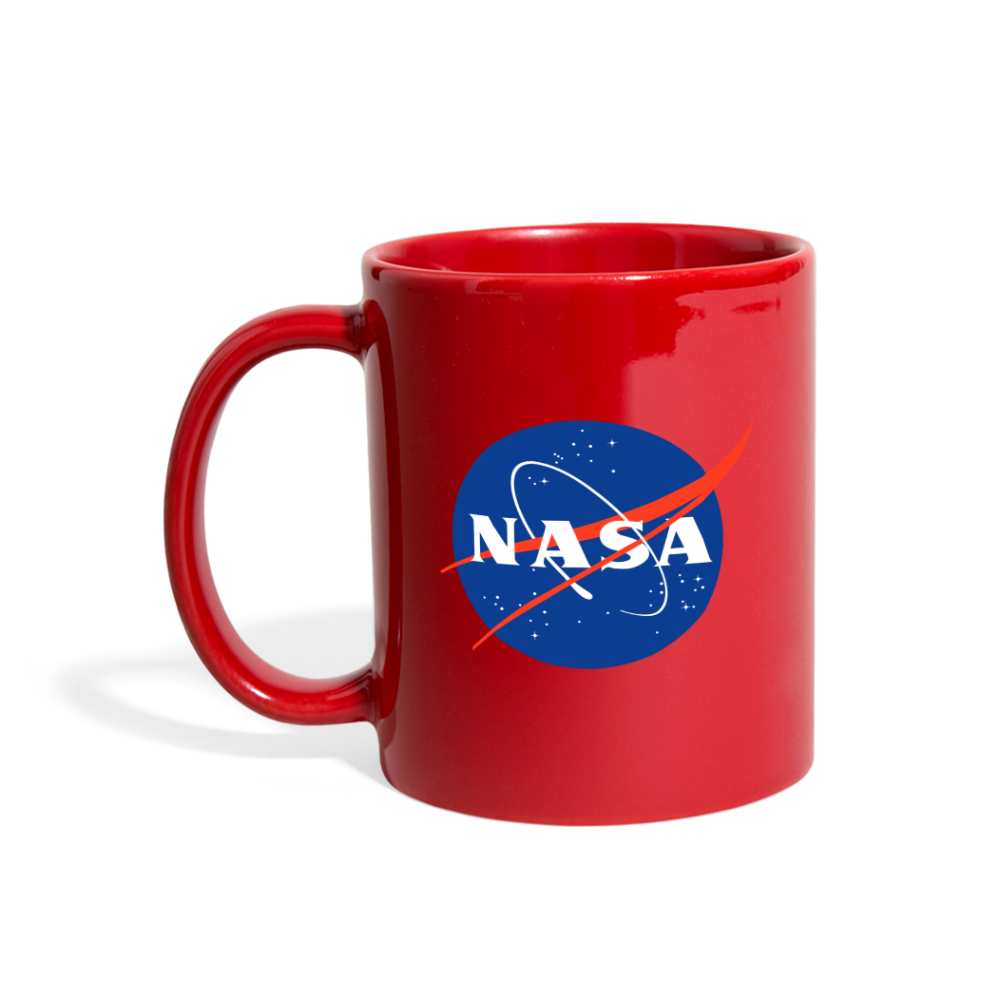 NASA Logo (Full Color Mug) - red