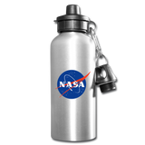 NASA Logo (Water Bottle) - silver